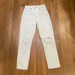 American Eagle stretch mom jean